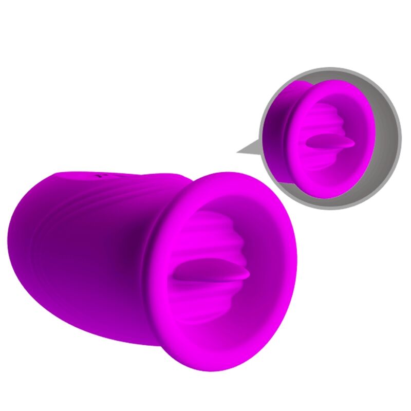 PRETTY LOVE - DAISY DUAL EGG VIBRATOR RECHARGEABLE PURPLE