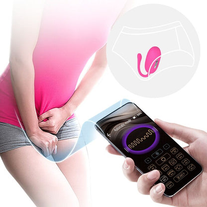 PRETTY LOVE - DOREEN MAGENTA RECHARGEABLE VIBRATING EGG REMOTE CONTROL