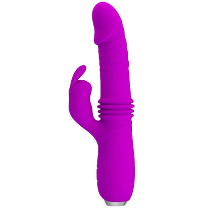 PRETTY LOVE - DOROTHY RECHARGEABLE RABBIT VIBRATOR PURPLE