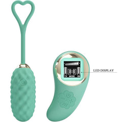 PRETTY LOVE - VIVIAN REMOTE CONTROL VIBRATING EGG GREEN