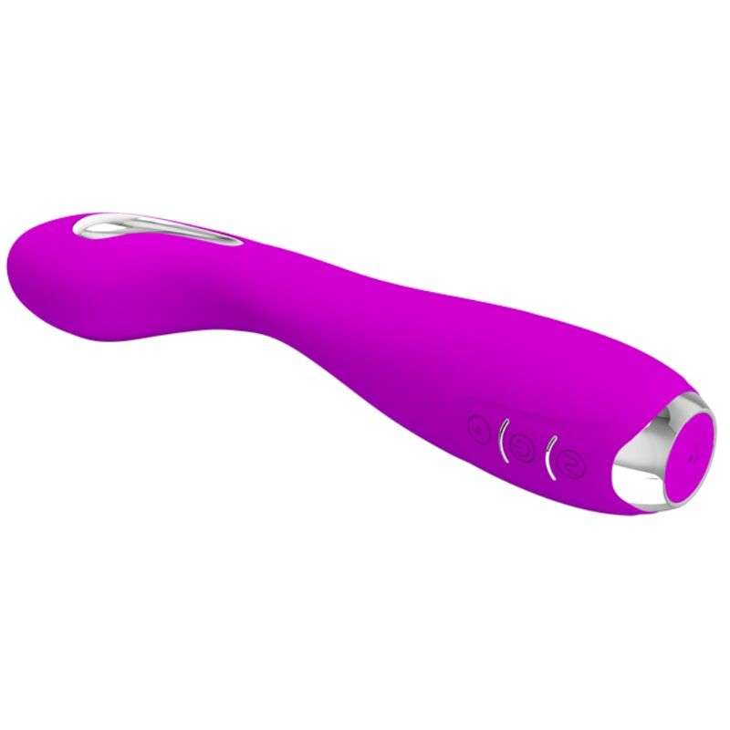 PRETTY LOVE - HECTOR RECHARGEABLE &amp; WATERPROOF ELECTROSHOCK VIBRATOR PURPLE