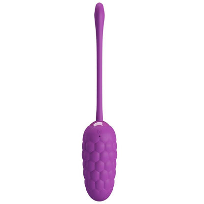 PRETTY LOVE - RECHARGEABLE MARINE TEXTURE VIBRATING EGG - PURPLE