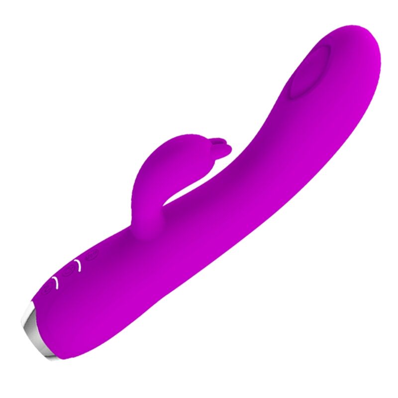 PRETTY LOVE - REGINA PURPLE RECHARGEABLE VIBRATOR-SUCKER