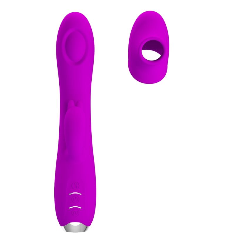 PRETTY LOVE - REGINA PURPLE RECHARGEABLE VIBRATOR-SUCKER