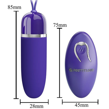 PRETTY LOVE - DARLENE YOUTH MINI VIBRATING BULLET VIOLET