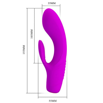 PRETTY LOVE - TIM RECHARGEABLE VIBRATOR PURPLE