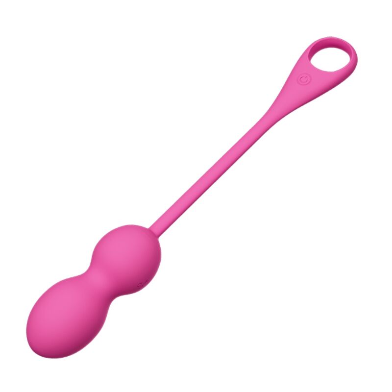 PRETTY LOVE - ELVIRA VIBRATING BALLS RECHARGEABLE PINK