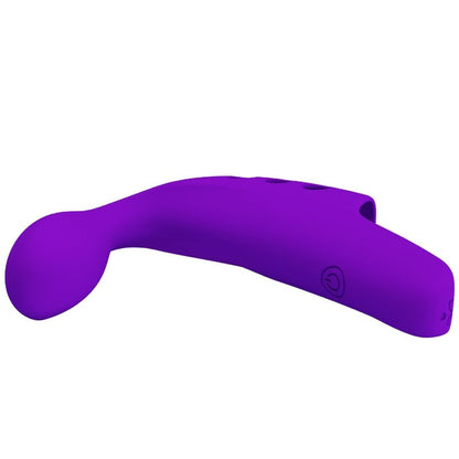 PRETTY LOVE - GORGON RECHARGEABLE FINGER VIBRATOR PURPLE