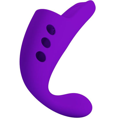 PRETTY LOVE - GORGON RECHARGEABLE FINGER VIBRATOR PURPLE