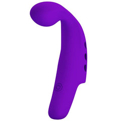 PRETTY LOVE - GORGON RECHARGEABLE FINGER VIBRATOR PURPLE