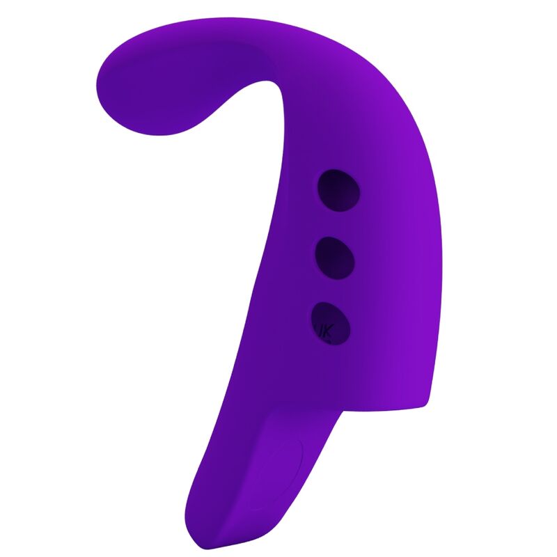 PRETTY LOVE - GORGON RECHARGEABLE FINGER VIBRATOR PURPLE