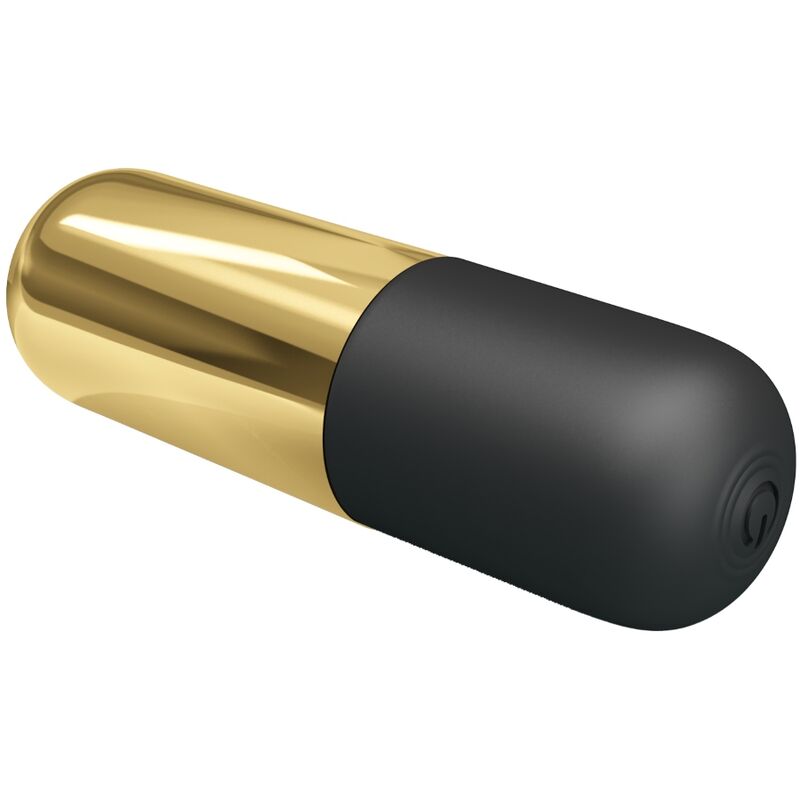 PRETTY LOVE - GOLD RECHARGEABLE VIBRATING BULLET