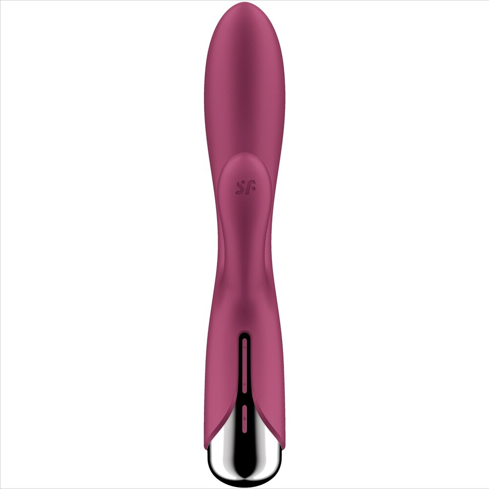 SATISFYER - SPINNING RABBIT 1 CLITORIS AND G-SPOT STIMULATION RED