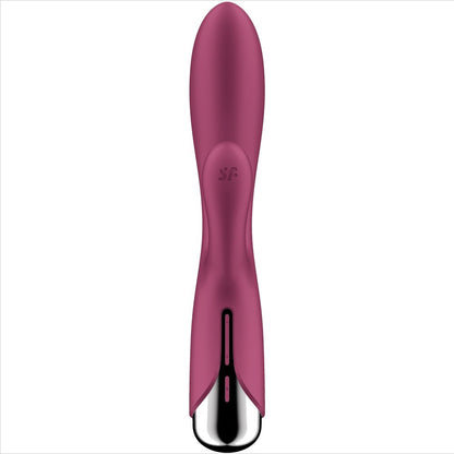 SATISFYER - SPINNING RABBIT 1 CLITORIS AND G-SPOT STIMULATION RED