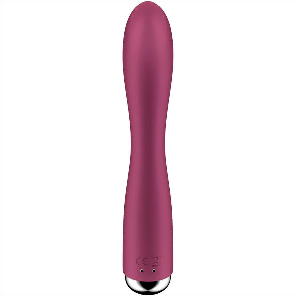 SATISFYER - SPINNING RABBIT 1 CLITORIS AND G-SPOT STIMULATION RED