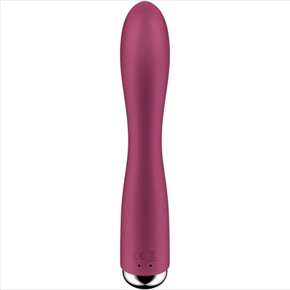 SATISFYER - SPINNING RABBIT 1 CLITORIS AND G-SPOT STIMULATION RED