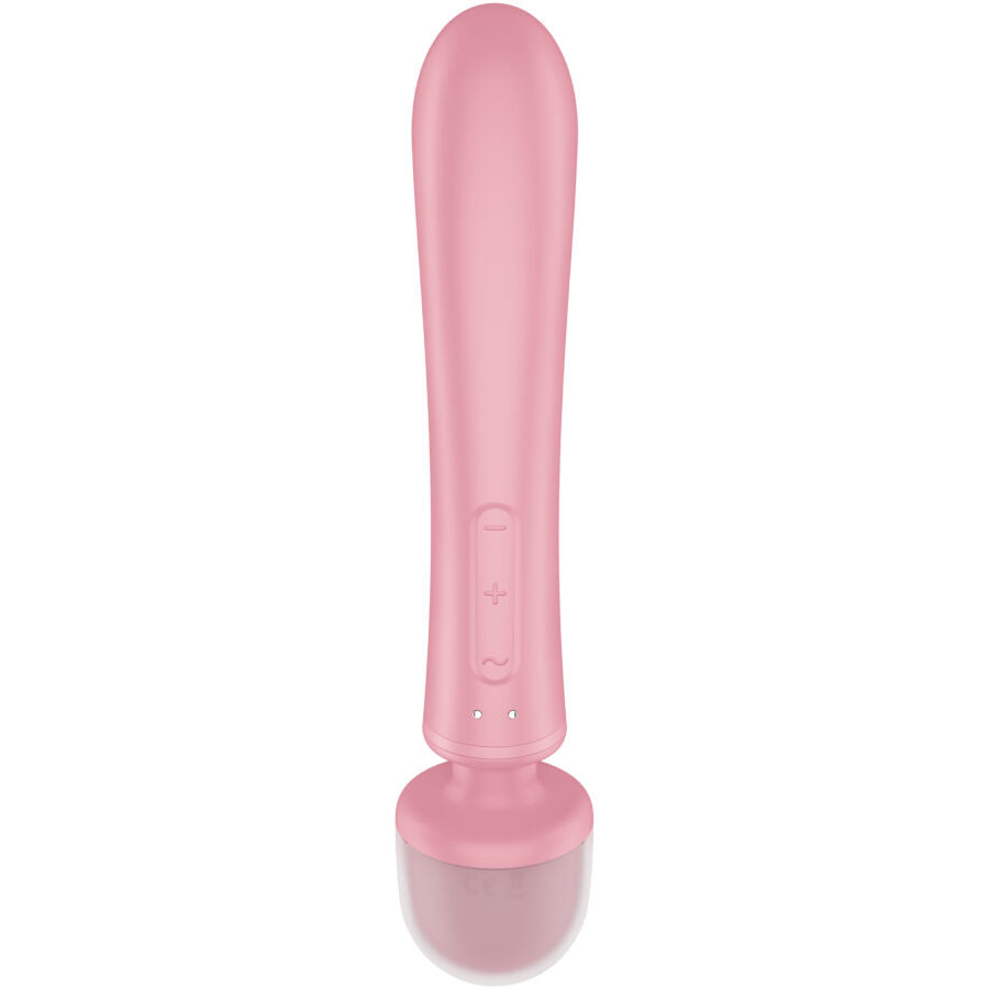 SATISFYER - TRIPLE LOVER VIBRATING MASSAGER RABBIT PINK