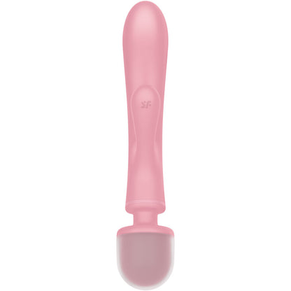 SATISFYER - TRIPLE LOVER VIBRATING MASSAGER RABBIT PINK