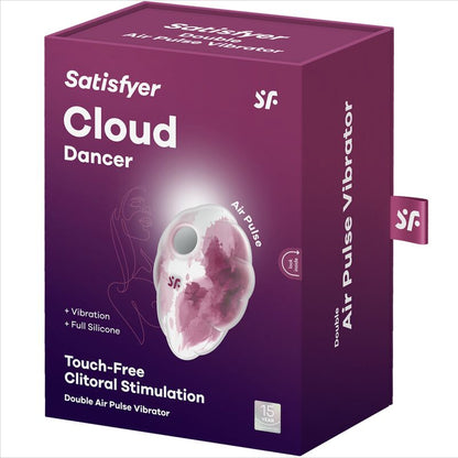 SATISFYER - GREEN CLOUD DANCER AIR PULSE VIBRATOR