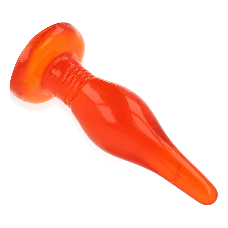 BAILE - SOFT TOUCH RED ANAL PLUG 14.2 CM