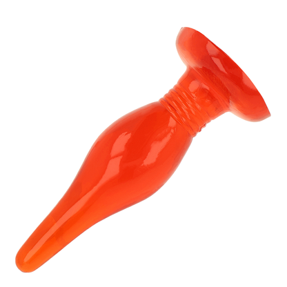 BAILE - SOFT TOUCH RED ANAL PLUG 14.2 CM