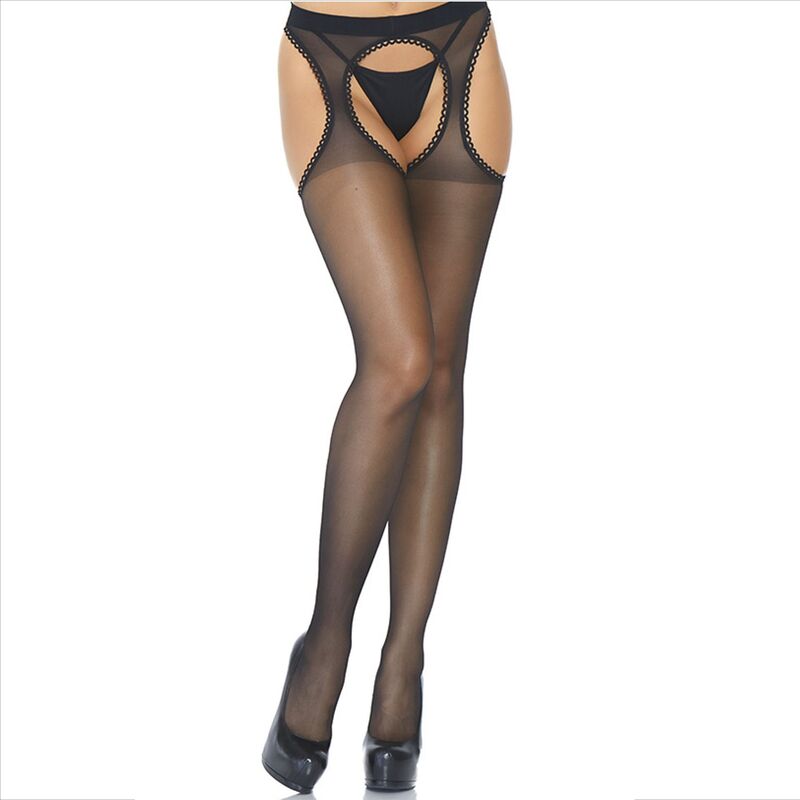 LEG AVENUE - SHEER GARTER STOCKINGS