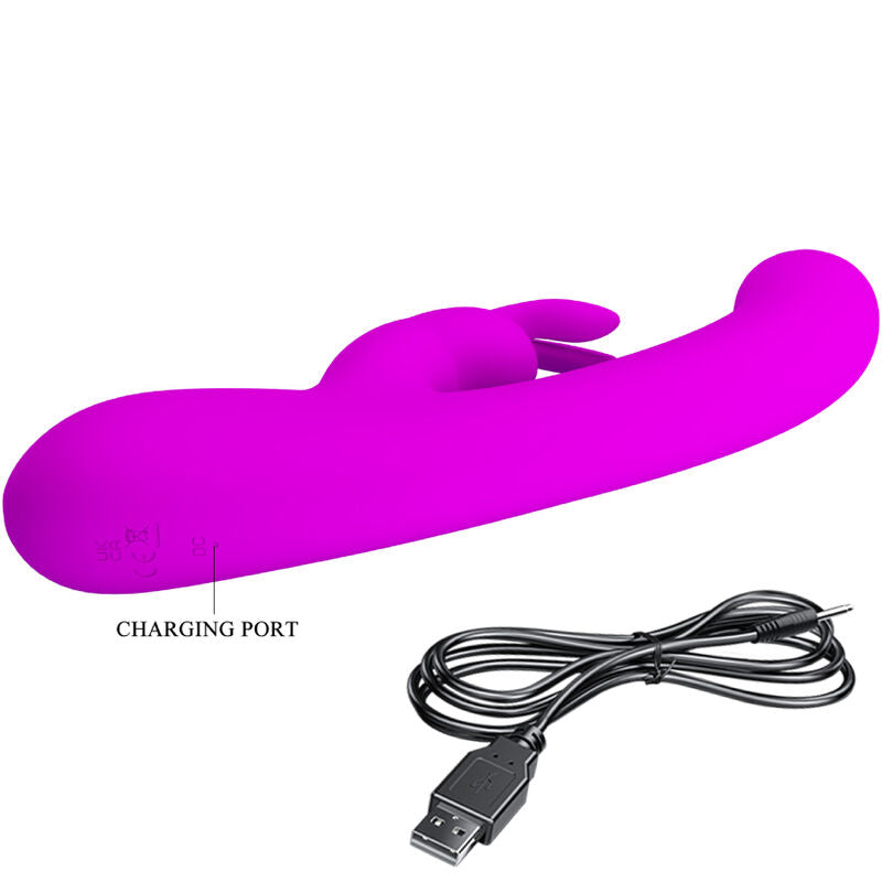 PRETTY LOVE - LAMAR VIBRATOR RABBIT &amp; G-SPOT VIOLET