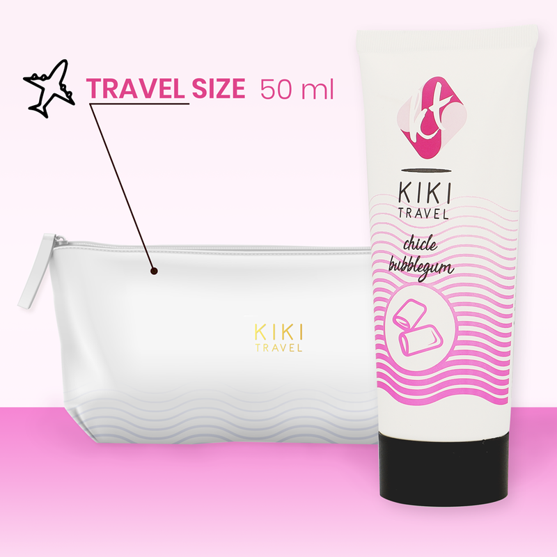 KIKÍ TRAVEL - GUM FLAVOR LUBRICANT 50 ML