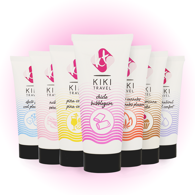 KIKÍ TRAVEL - GUM FLAVOR LUBRICANT 50 ML