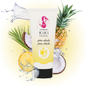 KIKÍ TRAVEL - PINEAPPLE FLAVOR LUBRICANT 50 ML