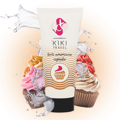 KIKÍ TRAVEL - AMERICAN PIE CUPCAKE FLAVOR SLIDING GEL 50 ML