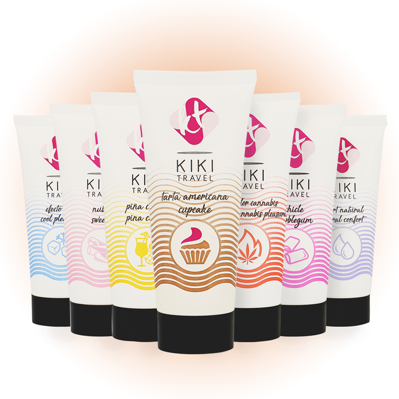 KIKÍ TRAVEL - AMERICAN PIE CUPCAKE FLAVOR SLIDING GEL 50 ML