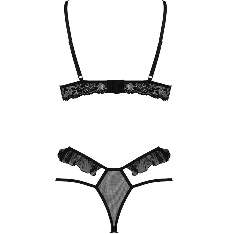 PASSION - DOLLY SET DOS PIEZAS NEGRO S/M