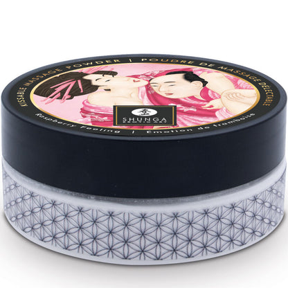 SHUNGA - RASPBERRY EDIBLE MASSAGE POWDER KIT