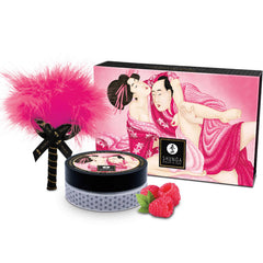 SHUNGA - RASPBERRY EDIBLE MASSAGE POWDER KIT