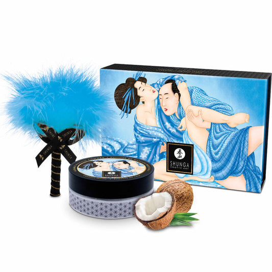 SHUNGA - COCONUT EDIBLE MASSAGE POWDER KIT