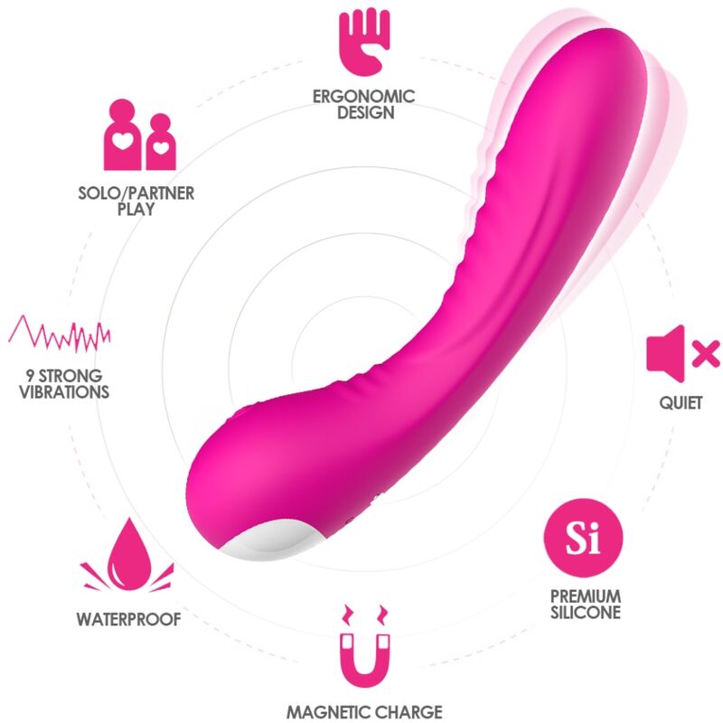 ARMONY - LEGEND FUCHSIA SILICONE VIBRATOR