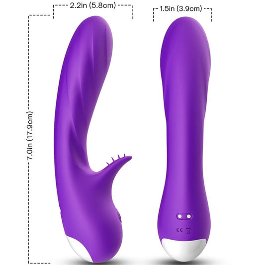 ARMONY - ROMANCE VIBRATOR WITH VIOLET STIMULATOR