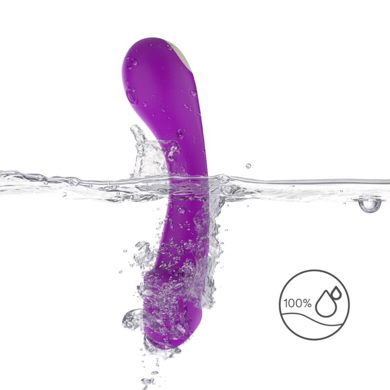 ARMONY - VIOLET SILICONE G-SPOT VIBRATING DILDO