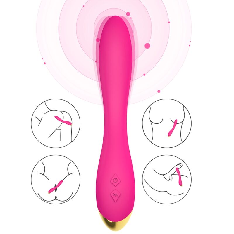 ARMONY - FLAMINGO MULTI-POSITION VIBRATOR FUCHSIA