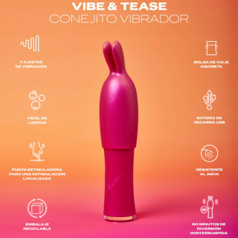 DUREX - VIBE &amp; TEASE VIBRATOR TOY