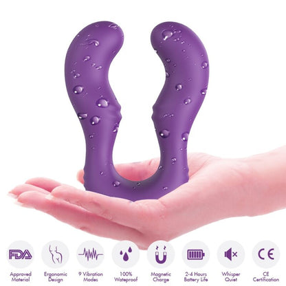 ARMONY - SERAPH DOUBLE REMOTE CONTROL VIBRATOR VIOLET