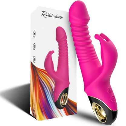 ARMONY - ZING VIBRATING DILDO RABBIT FUCHSIA