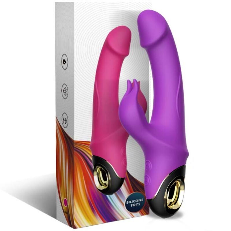 ARMONY - METEROR DILDO VIBRATOR RABBIT ROTATOR VIOLET