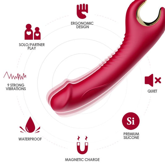 ARMONY - PRINCE VIBRATOR DILDO &amp; RED ROTATOR