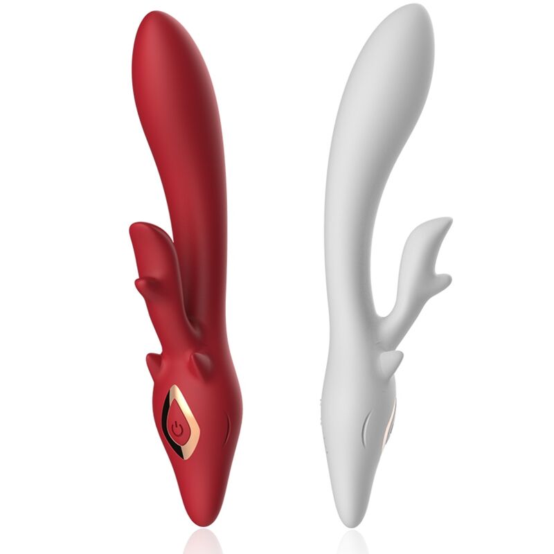 ARMONY - ELK CURVED RABBIT VIBRATOR RED