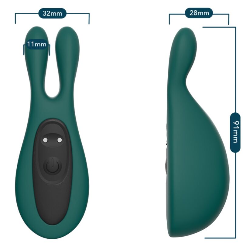 ARMONY - GREEN RABBIT STIMULATOR &amp; VIBRATOR