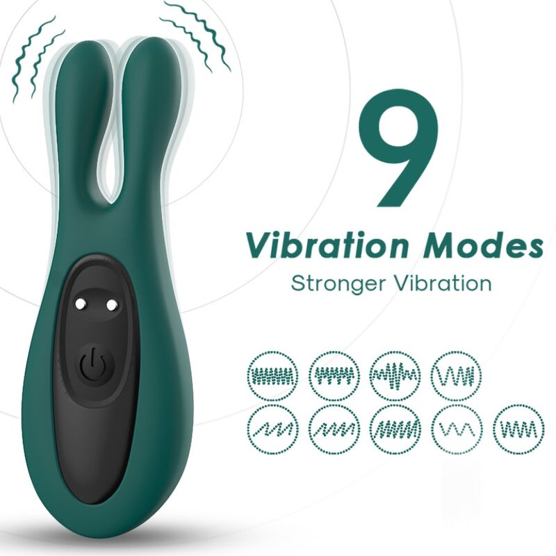 ARMONY - GREEN RABBIT STIMULATOR &amp; VIBRATOR