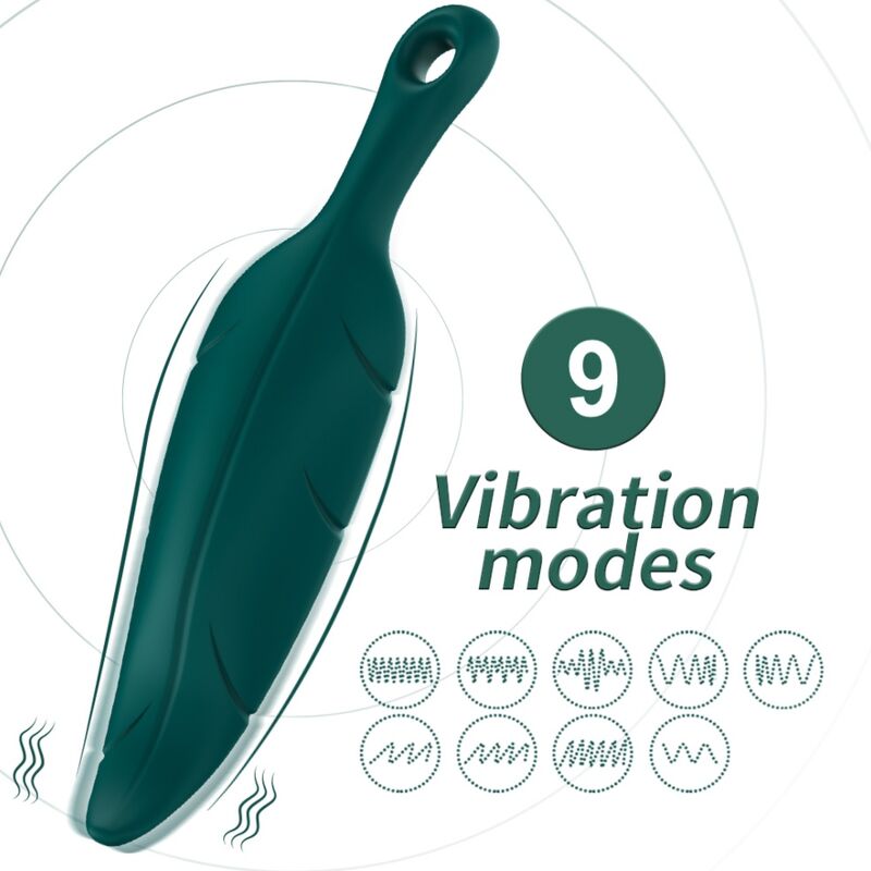 ARMONY - GREEN LEAF STIMULATOR &amp; VIBRATOR