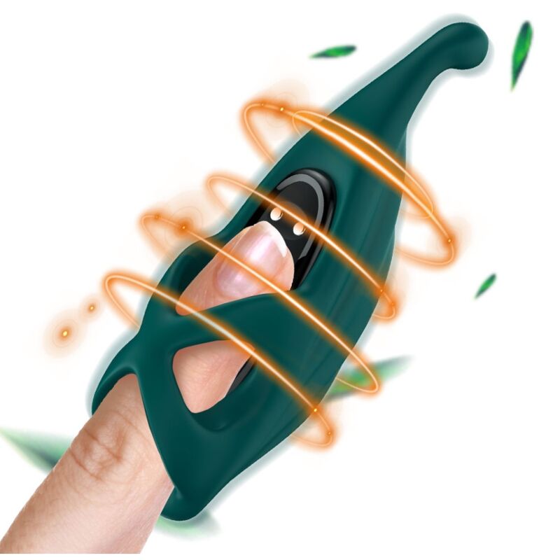 ARMONY - GREEN VIBRATOR &amp; STIMULATOR THIMBLE